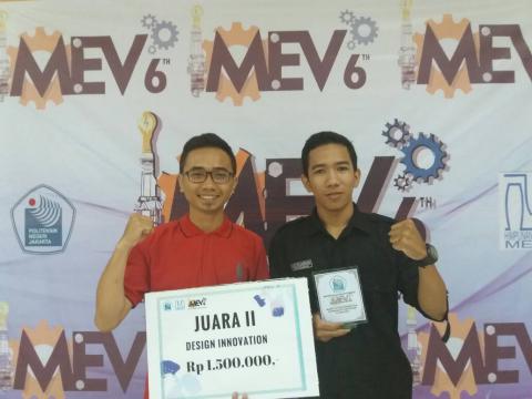 Tim Jawara UNY Juara 2 dalam I-MEV PNJ