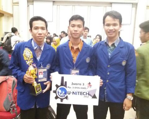 Juara 3 UNY - National Innovation Technology